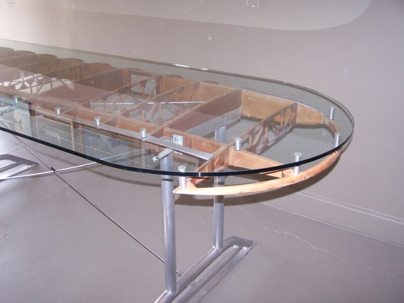 AVIATION STYLE  TABLES WOOD