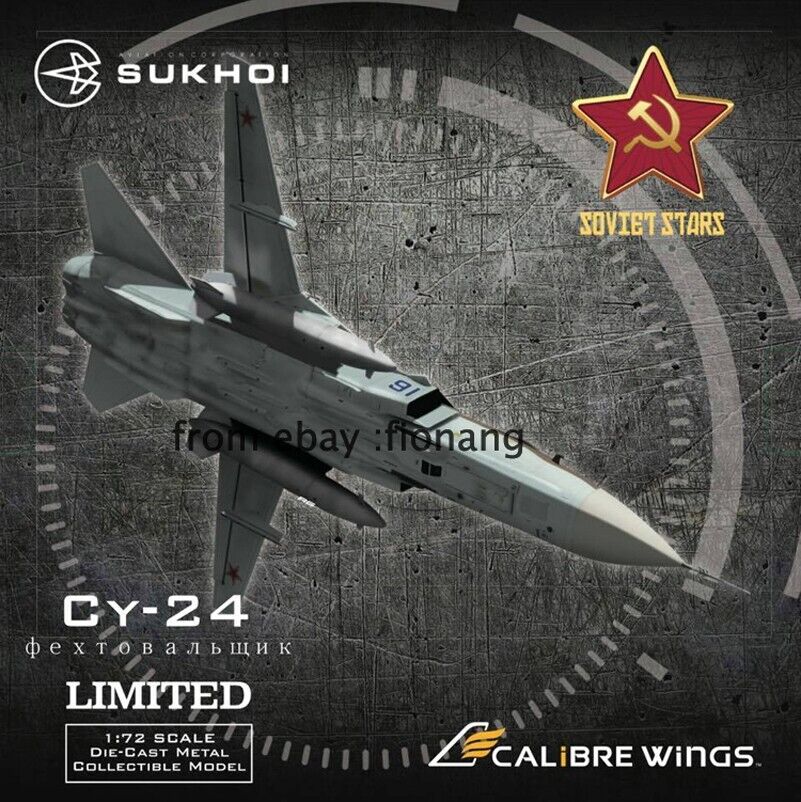 Calibre Wings CA722406 Russia SU-24MK Russian 91 Blue 1:72