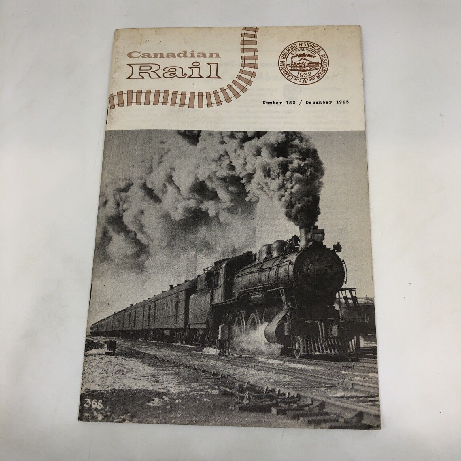 Canadian Rail Magazine Number 150 / December 1963