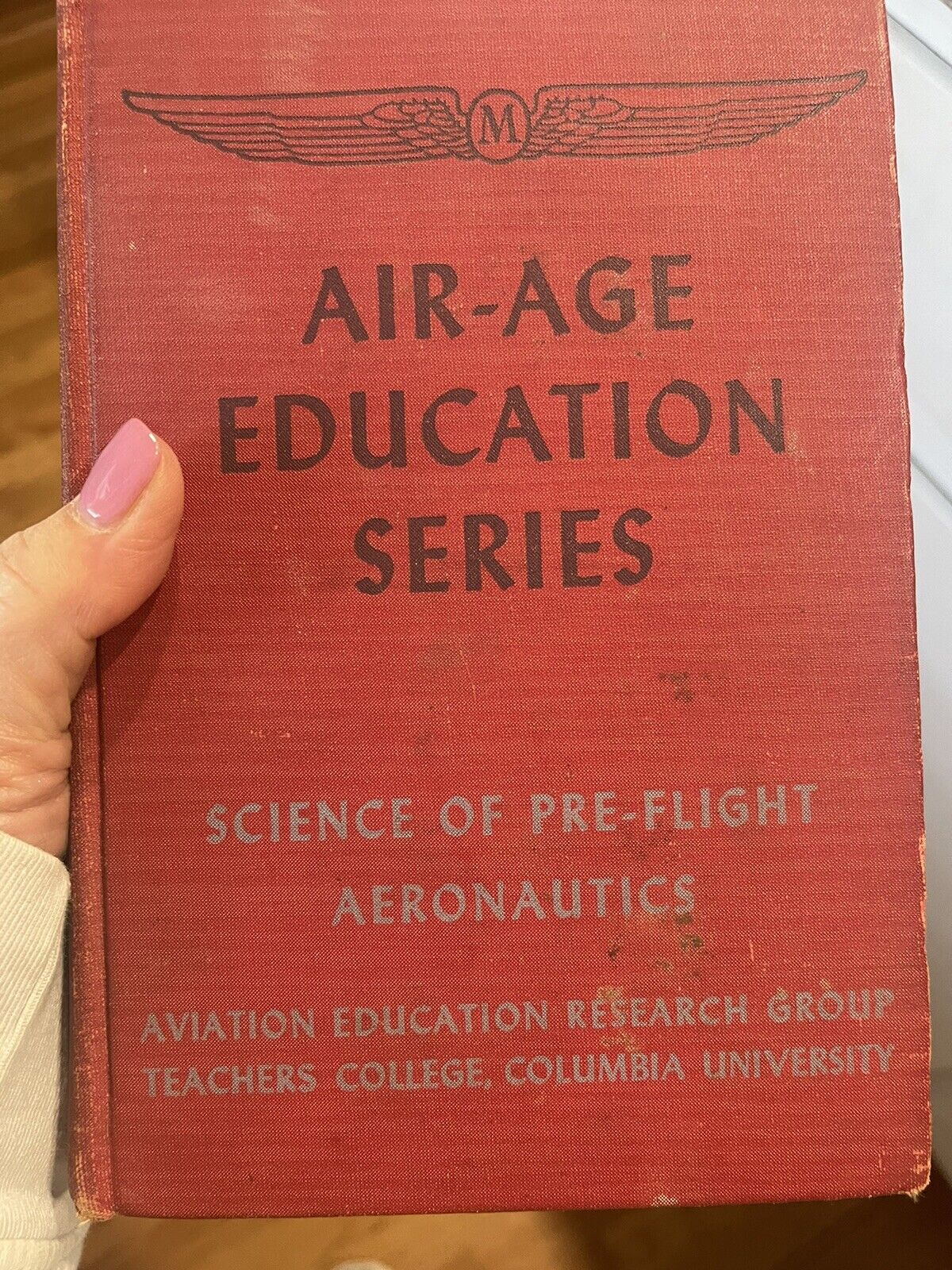 AIR-AGE EDUCATION SERIES Science Pre-Flight Aeronautics Aviation Pilot Book WWII