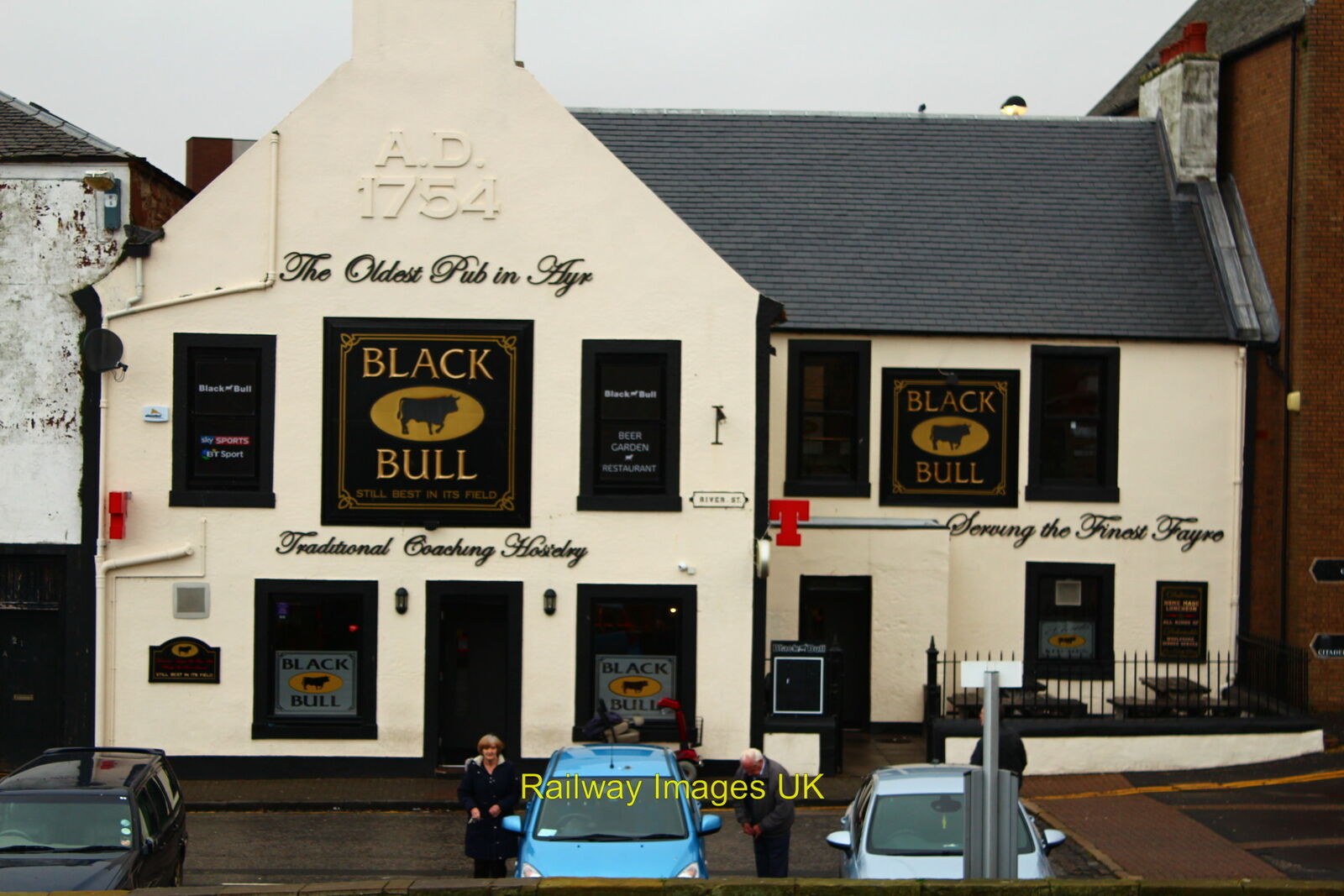 Photo Pub 6x4 Black Bull Ayr c2016