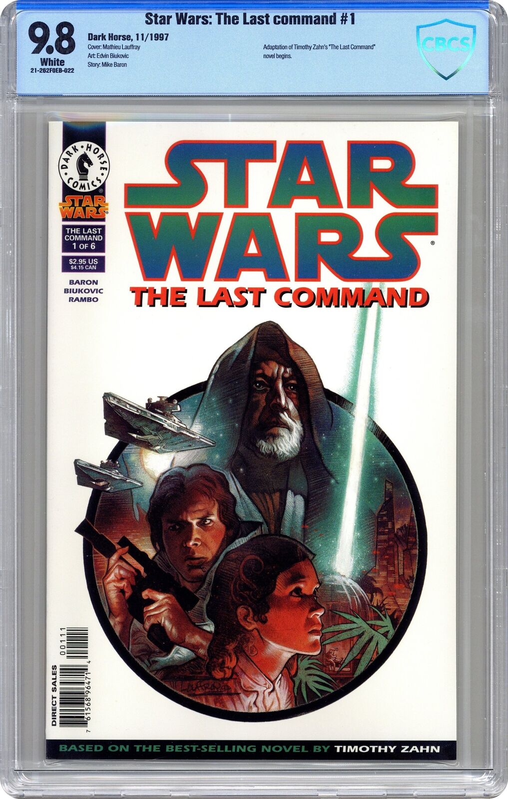 Star Wars The Last Command #1 CBCS 9.8 1997 21-262F0EB-022