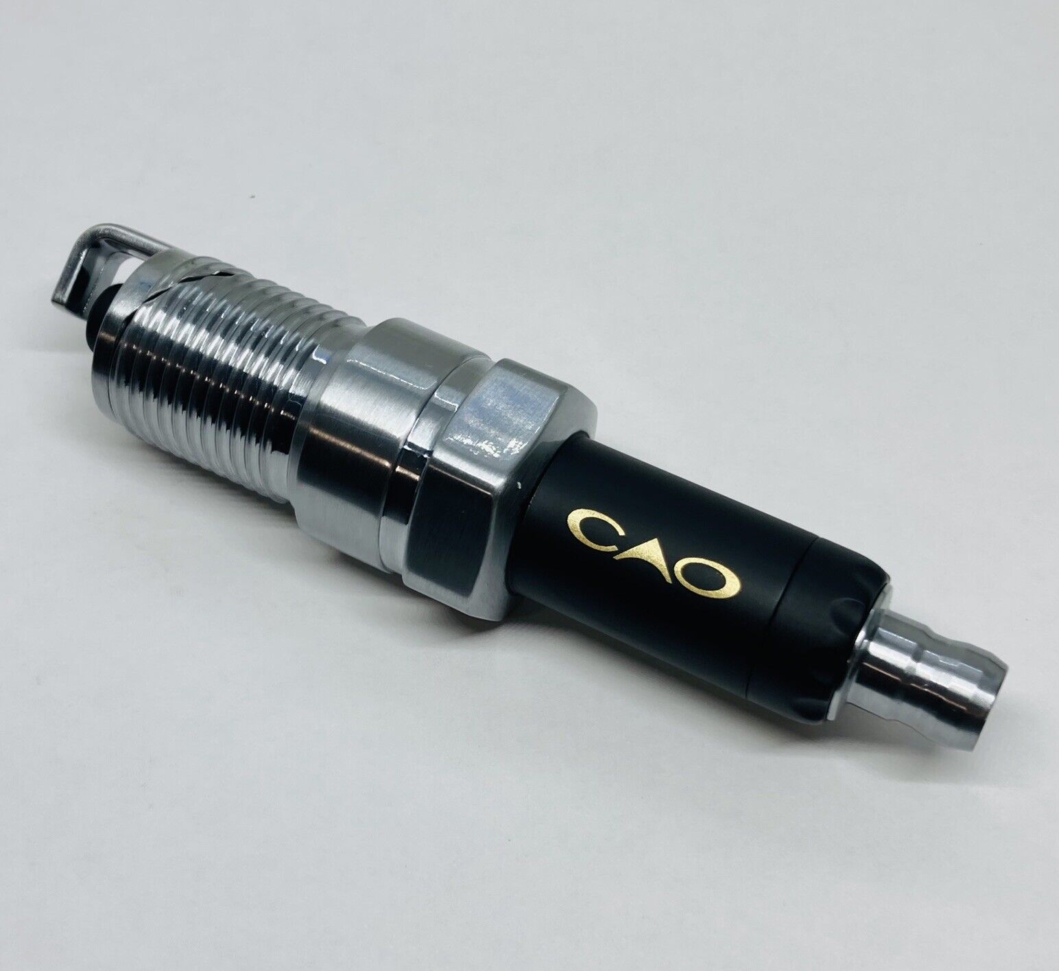 Rare CAO Flathead Metal Spark Plug Torch Lighter Unique Heavy Duty Flame 35