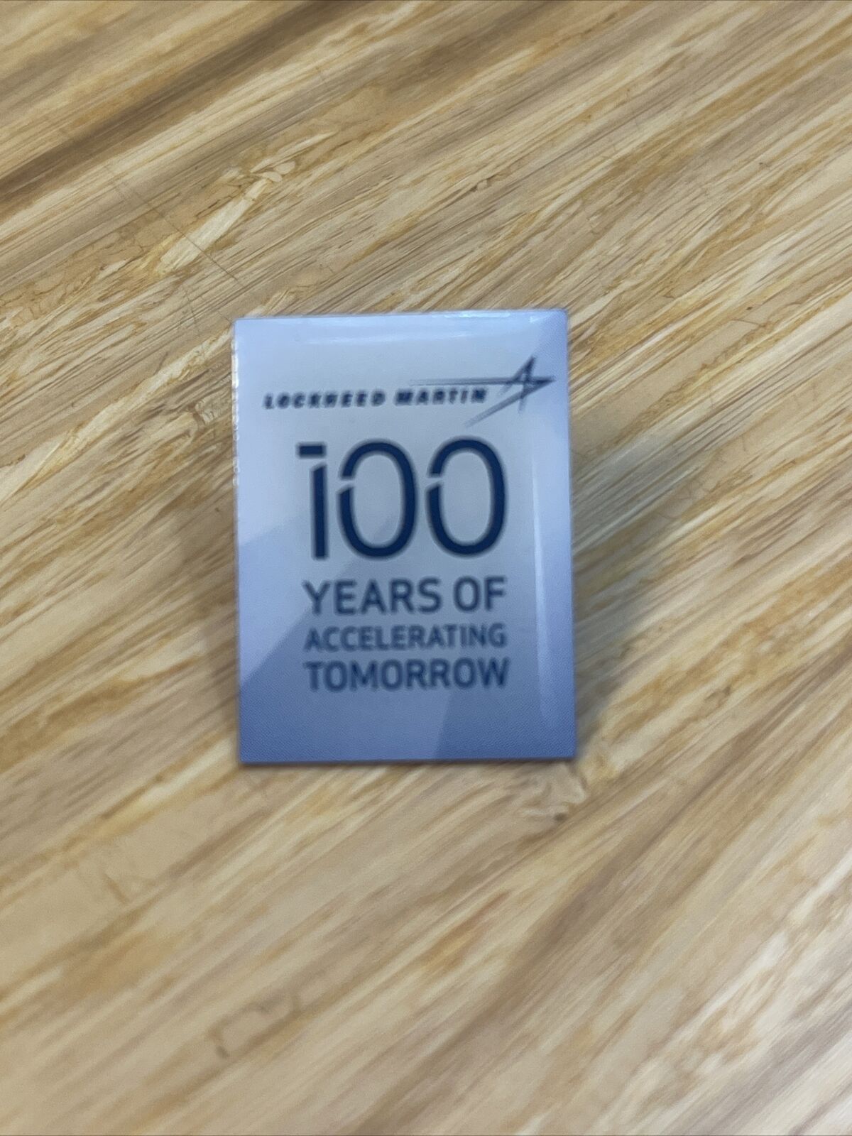 Lockheed Martin 100 Years of Accelerating Tomorrow Pin Lapel Enamel KG