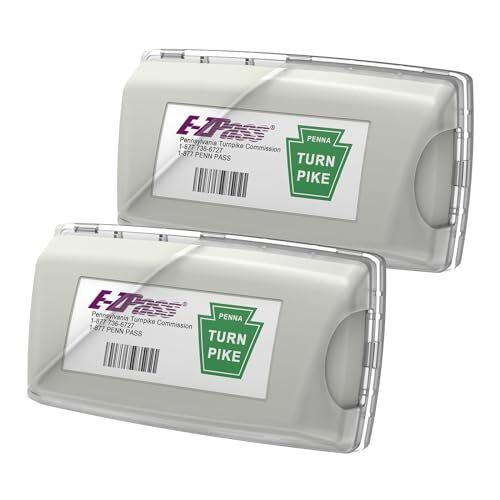EZ Pass Holder with Super Strong Suction Cups for Windshield. Ezpass 2pack