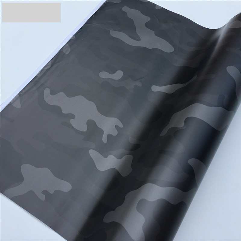 Camo Vinyl Wrap Roll Film Sticker Arctic Snow Camouflage Wrapping For Car Bike