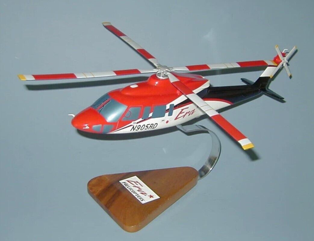 ERA Sikorsky S-76 Oil Rig Transport Desk Top Display Helicopter 1/32 SC Model