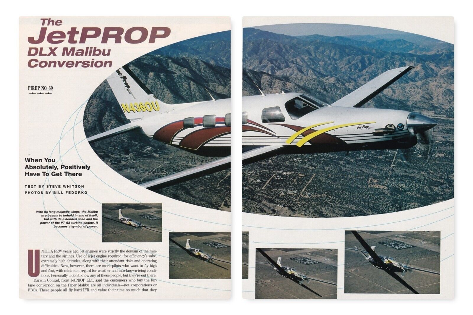 Piper DLX Jetprop Malibu Aircraft Report 12/13/2023h