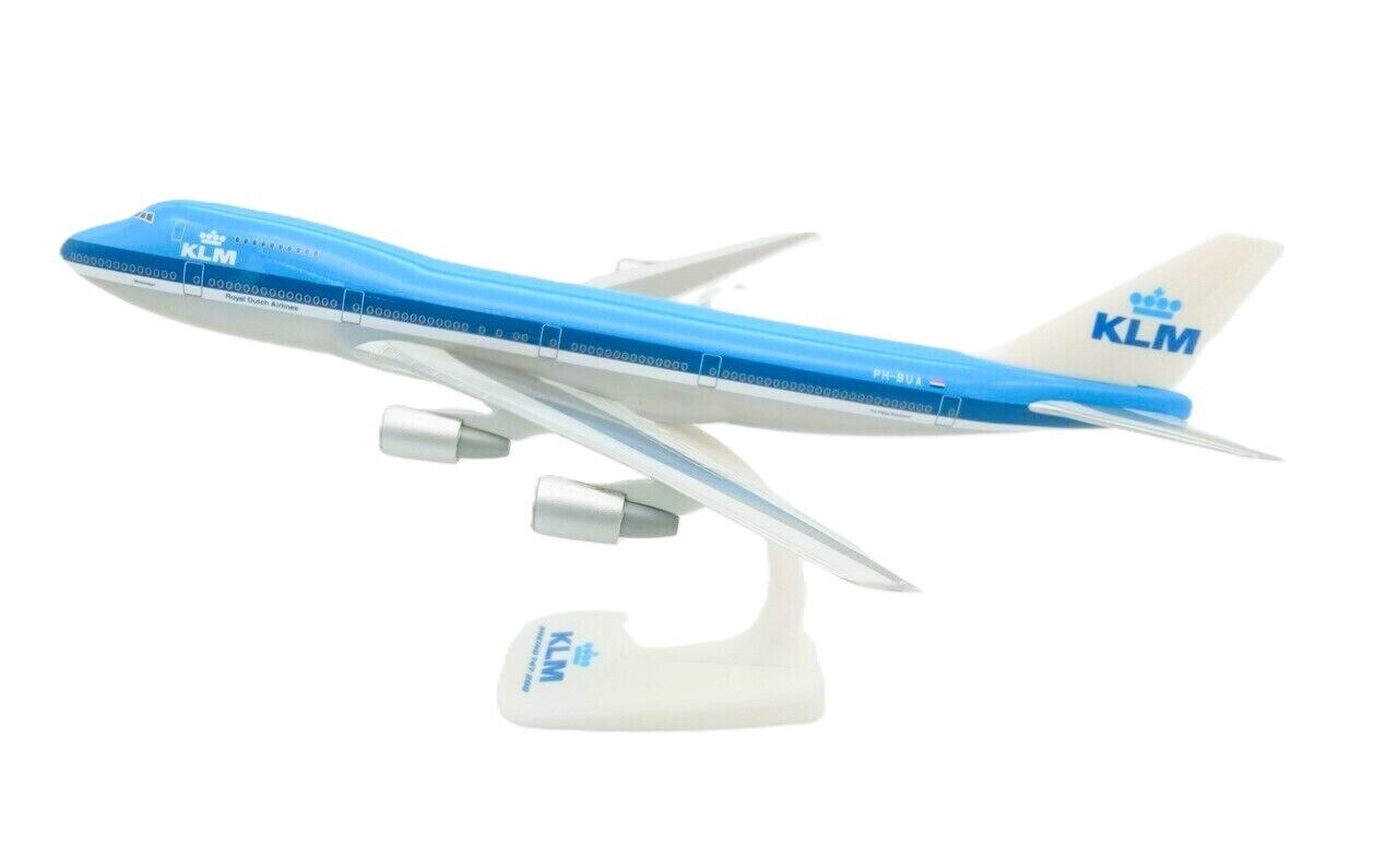 PPC KLM Boeing 747-200 New Hue PH-BUA Desk Top Display Model 1/250 AV Airplane