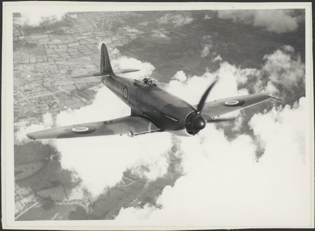 Hawker Sea Fury prototype ca 1944 AVIATION OLD PHOTO