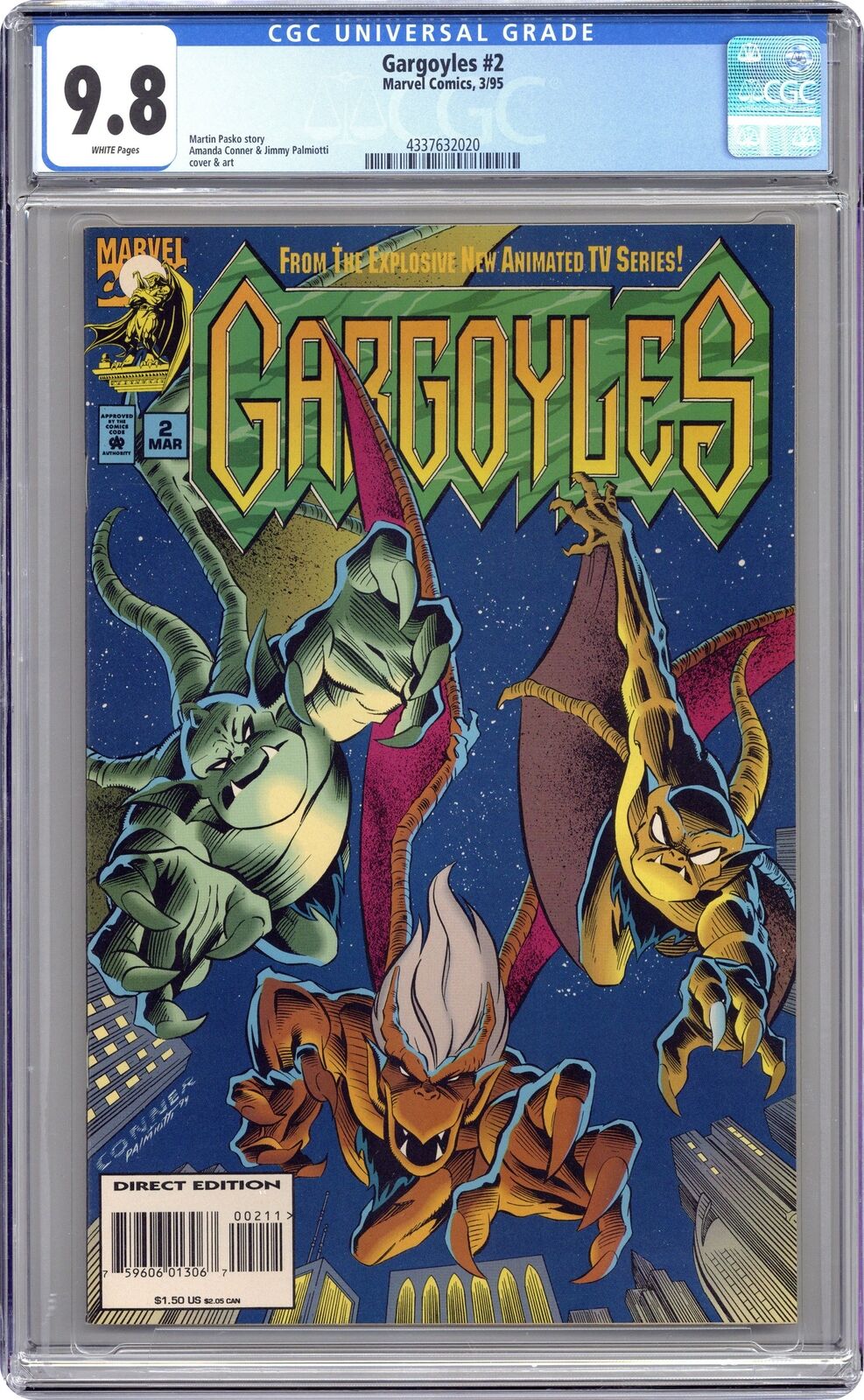 Gargoyles #2 CGC 9.8 1995 4337632020