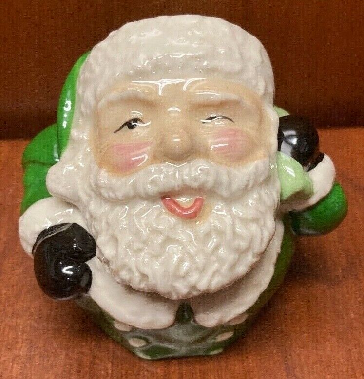Kevin Francis Face Pot- Naughty or Nice Santa, 2001