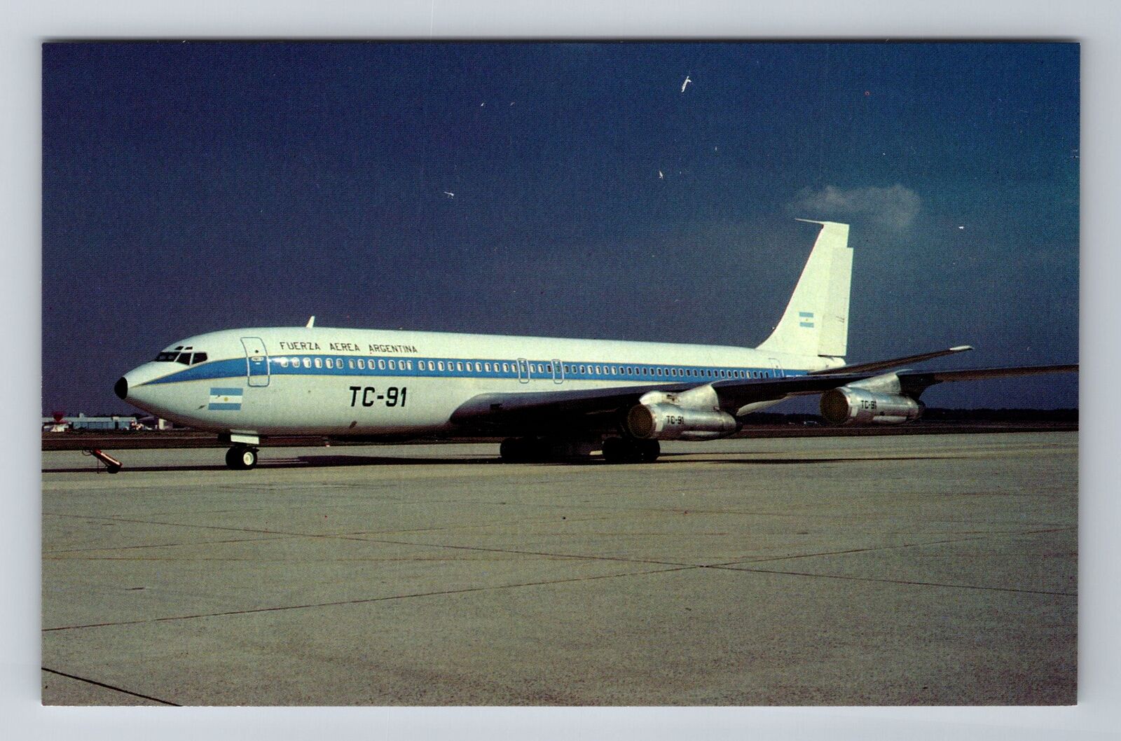 Andrews Air Force Base Boeing B-707-387B, Plane, Transportation Vintage Postcard