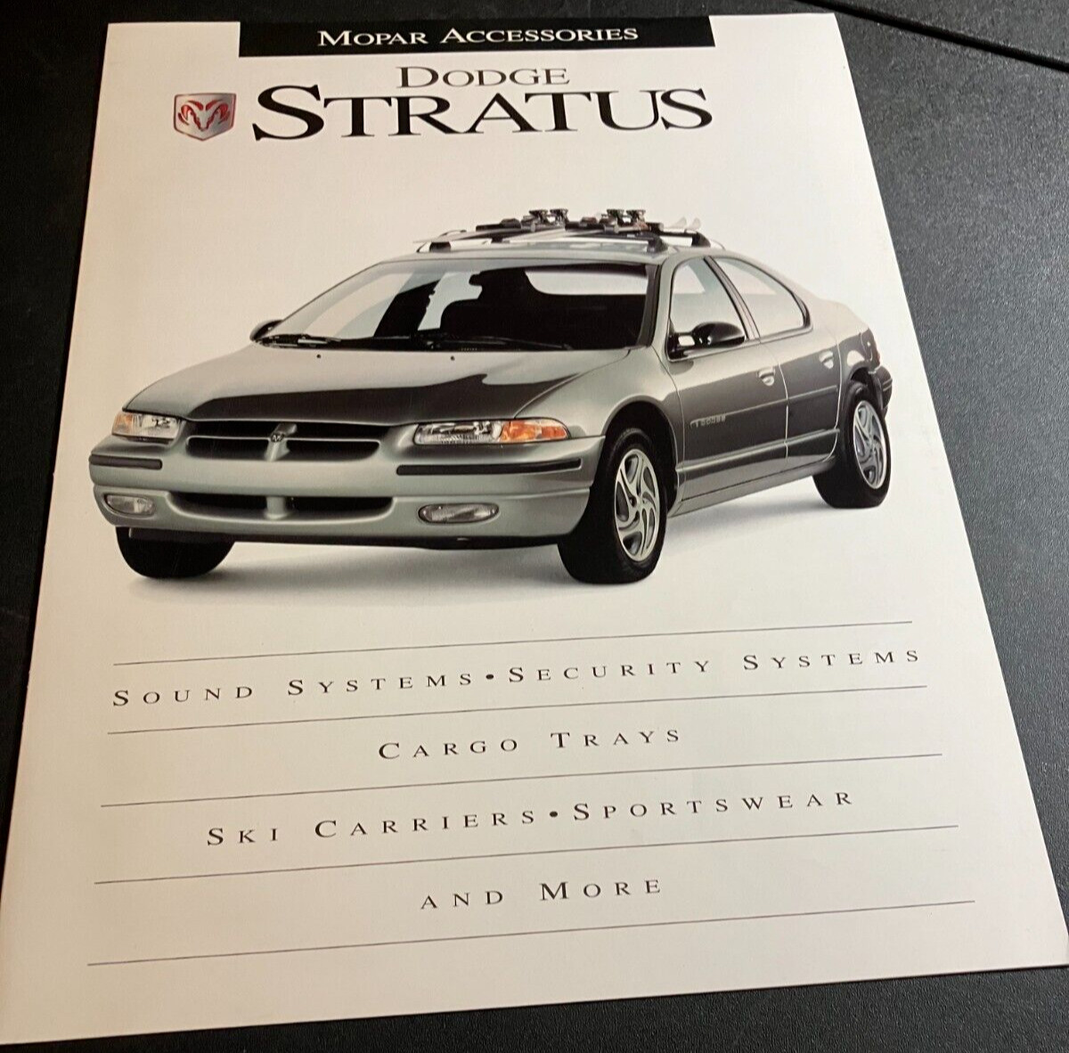 1994 Dodge Stratus Accessories by Mopar - Vintage 2-Page Dealer Sales Brochure