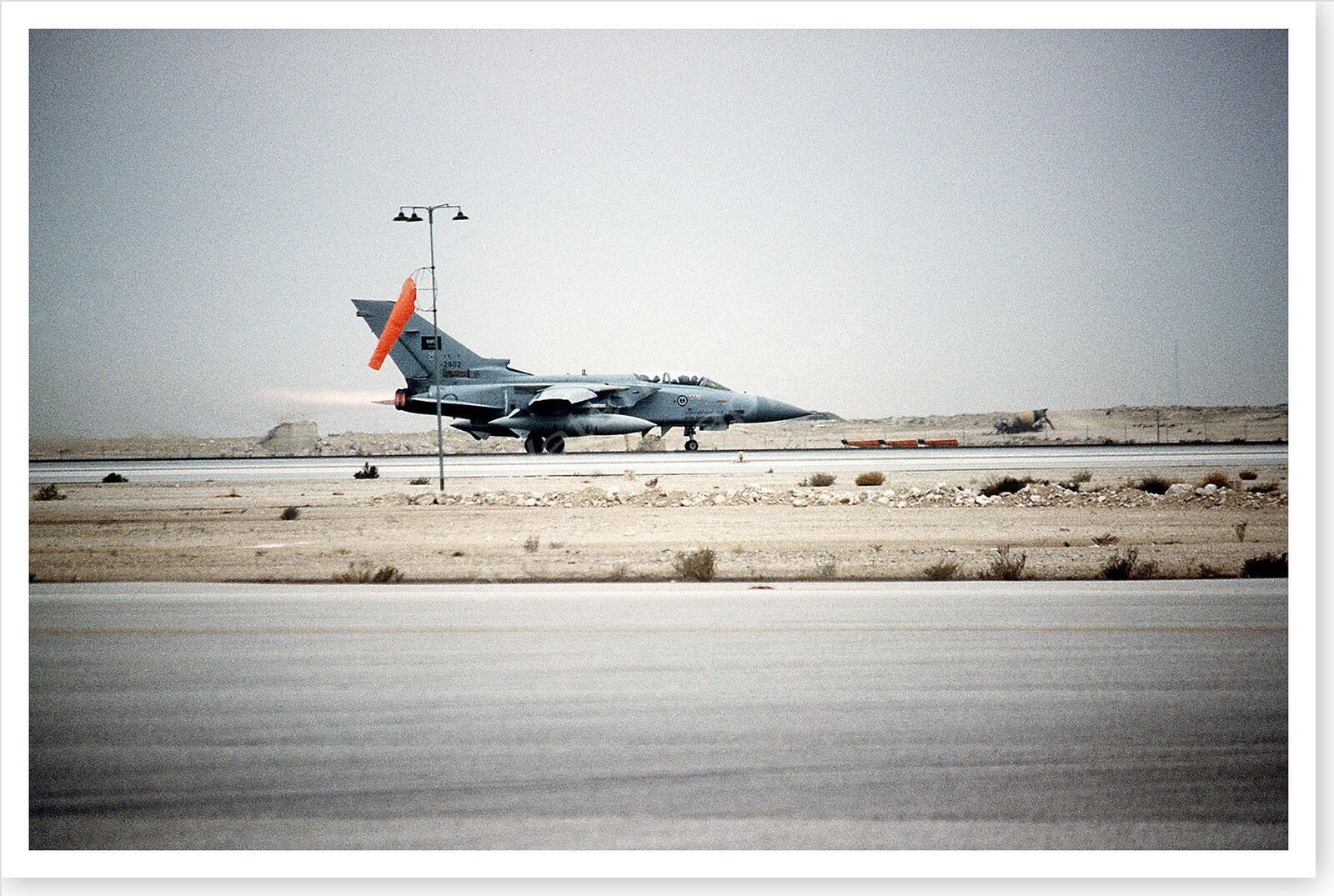 Saudi Arabian Panavia Tornado Combat Aircraft Operation Desert Storm 8x12 Photo