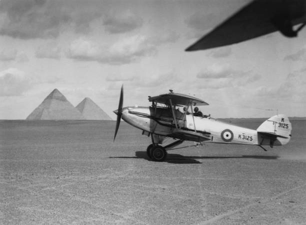 Sydney Camm Designed Hawker Hardy Of 30 Squadron Royal Air Force Old Photo