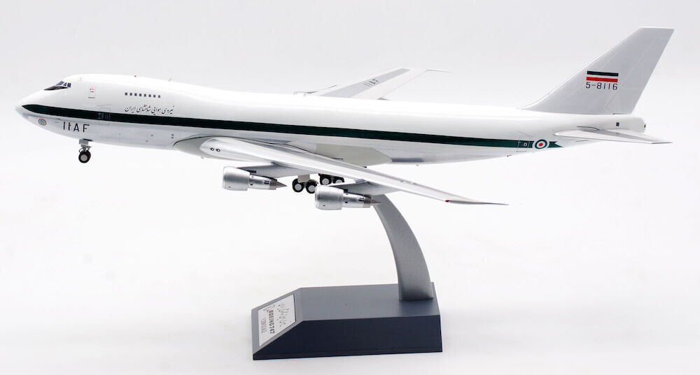 Inflight IF741IAF01P Iran Air Force Boeing 747-200 5-81166 Diecast 1/200 Model