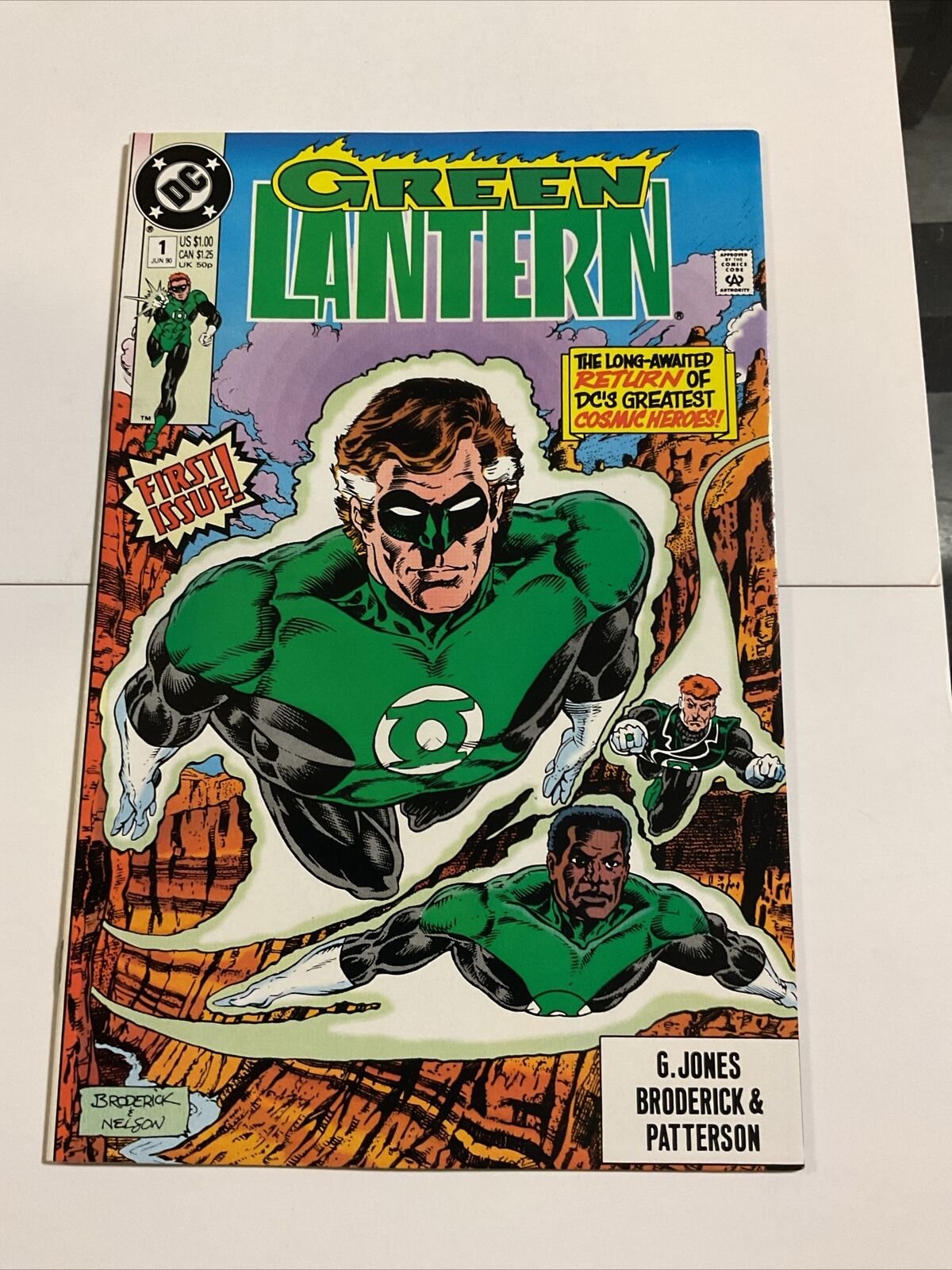 Vintage GREEN LANTERN #1 VF-NM (VOL. 3) 1990 DC Comics HIGH GRADE
