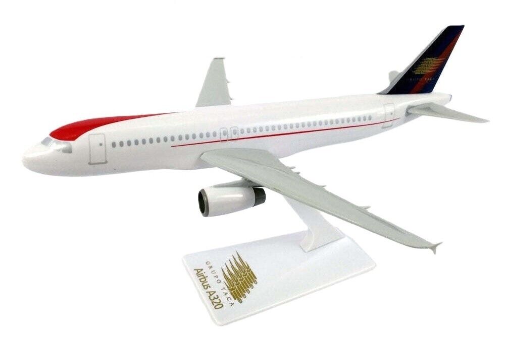 Flight Miniatures Taca Airlines Airbus A320-200 Desk Top 1/200 Model Airplane