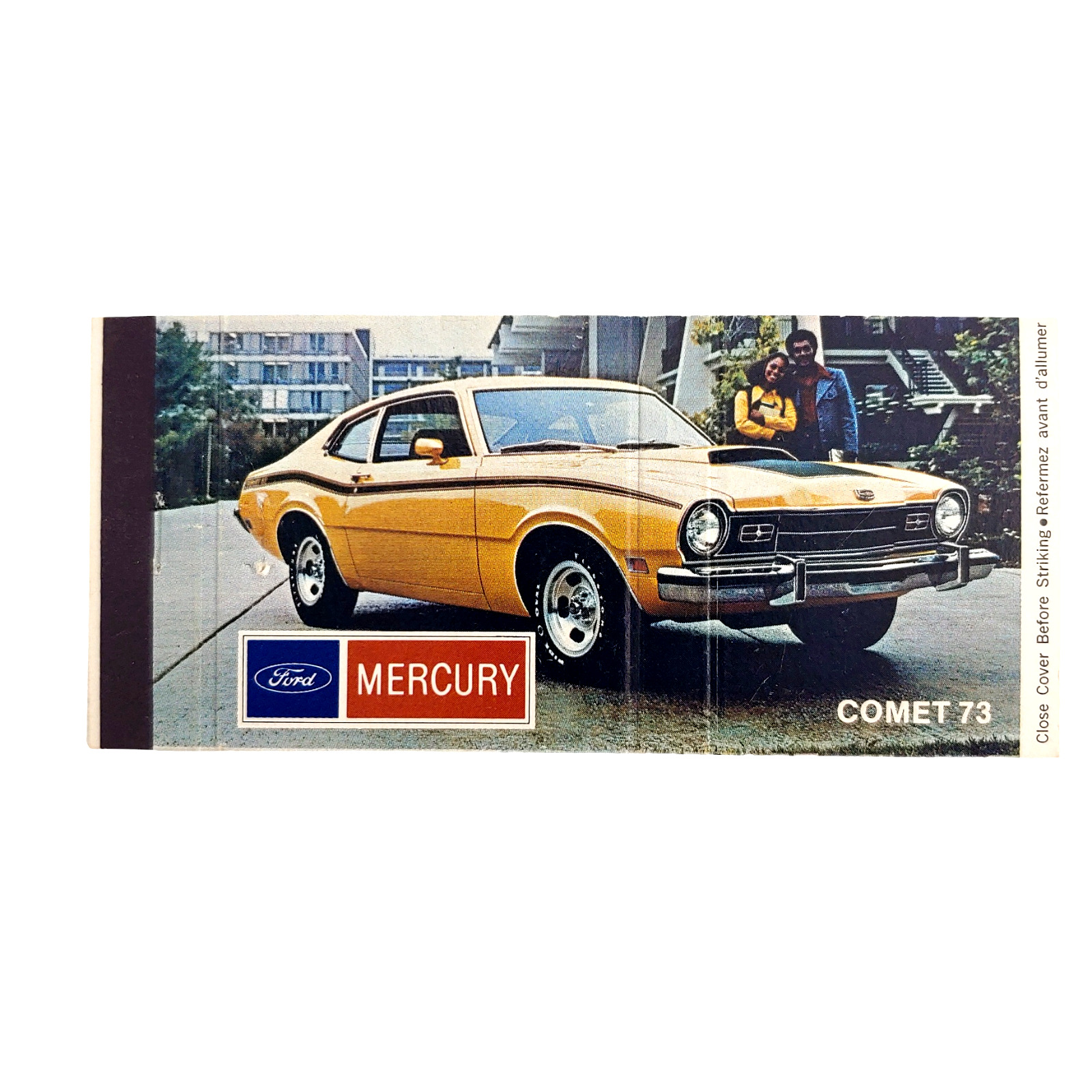 Vintage Matchbook Cover 1973 Mercury Comet - Garage Hinse LTEE