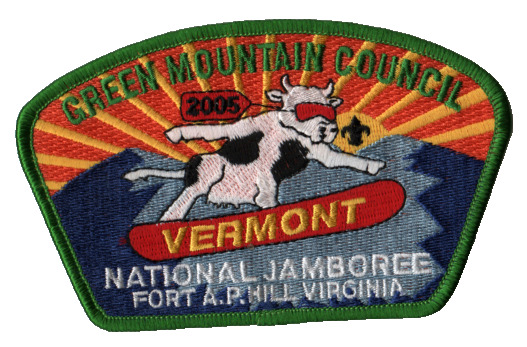 2005 Jamboree Green Mountain Council VT JSP Green Bdr (AR215)