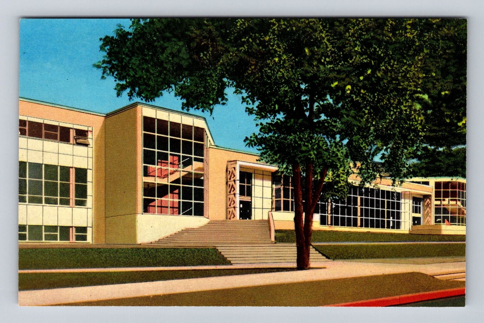 Logan UT-Utah, Student Union Building, Antique, Vintage Souvenir Postcard