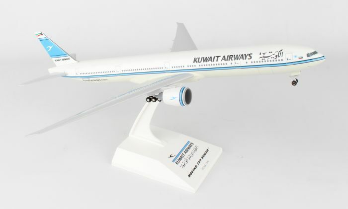 SKYMARKS (SKR891) KUWAIT AIRLINES 777-300ER 1:200 SCALE PLASTIC SNAPFIT MODEL