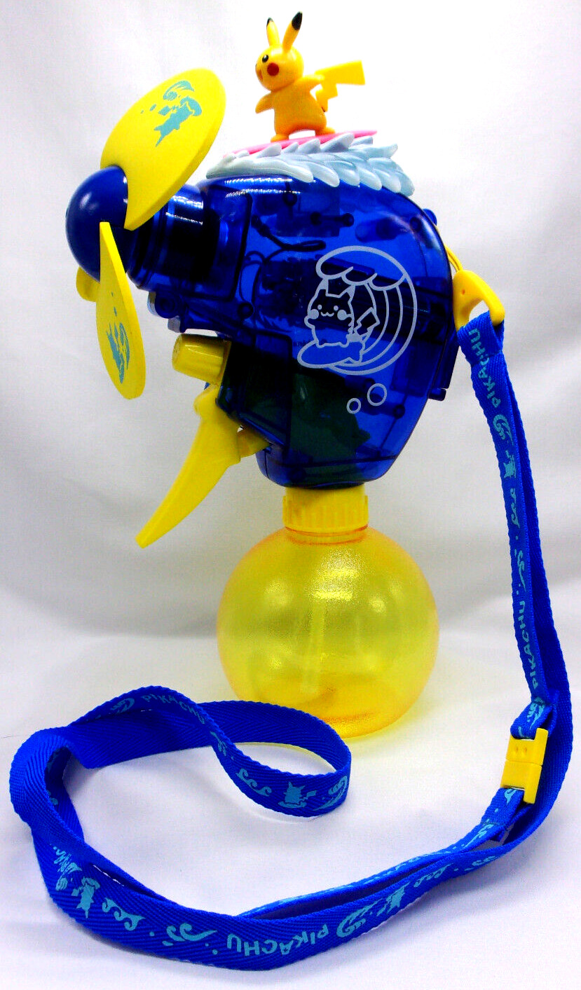 Surfing Pikachu Mist Fan - Pokemon Center Misting Spray Bottle Figure