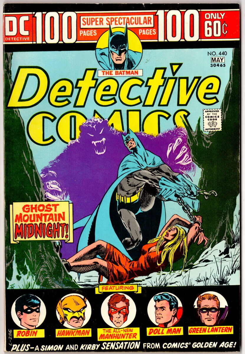 Detective Comics #440, Origin of the Manhunters, May 1974, HIGH GRADE