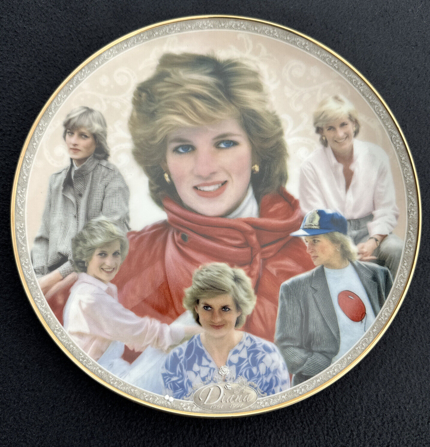 Princess Diana Memorial Plate ~ By Danbury Mint ~ \