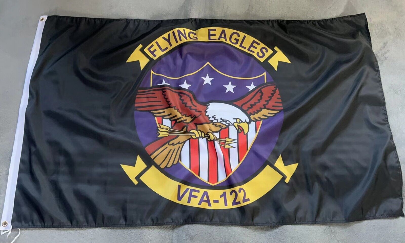USN US NAVY VFA-122 Flying Eagles 3x5 ft Single-Sided Flag Banner