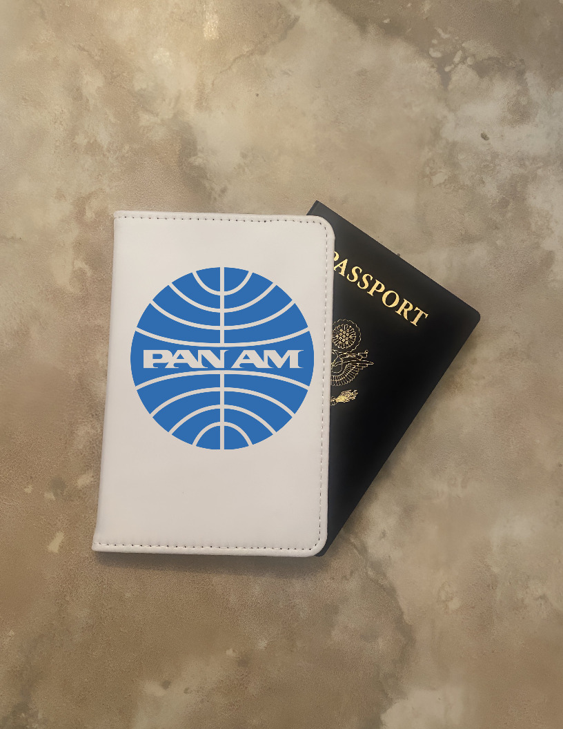 Pan Am Passport Wallet Pan American Airline Tourist Card Travel Document Holders