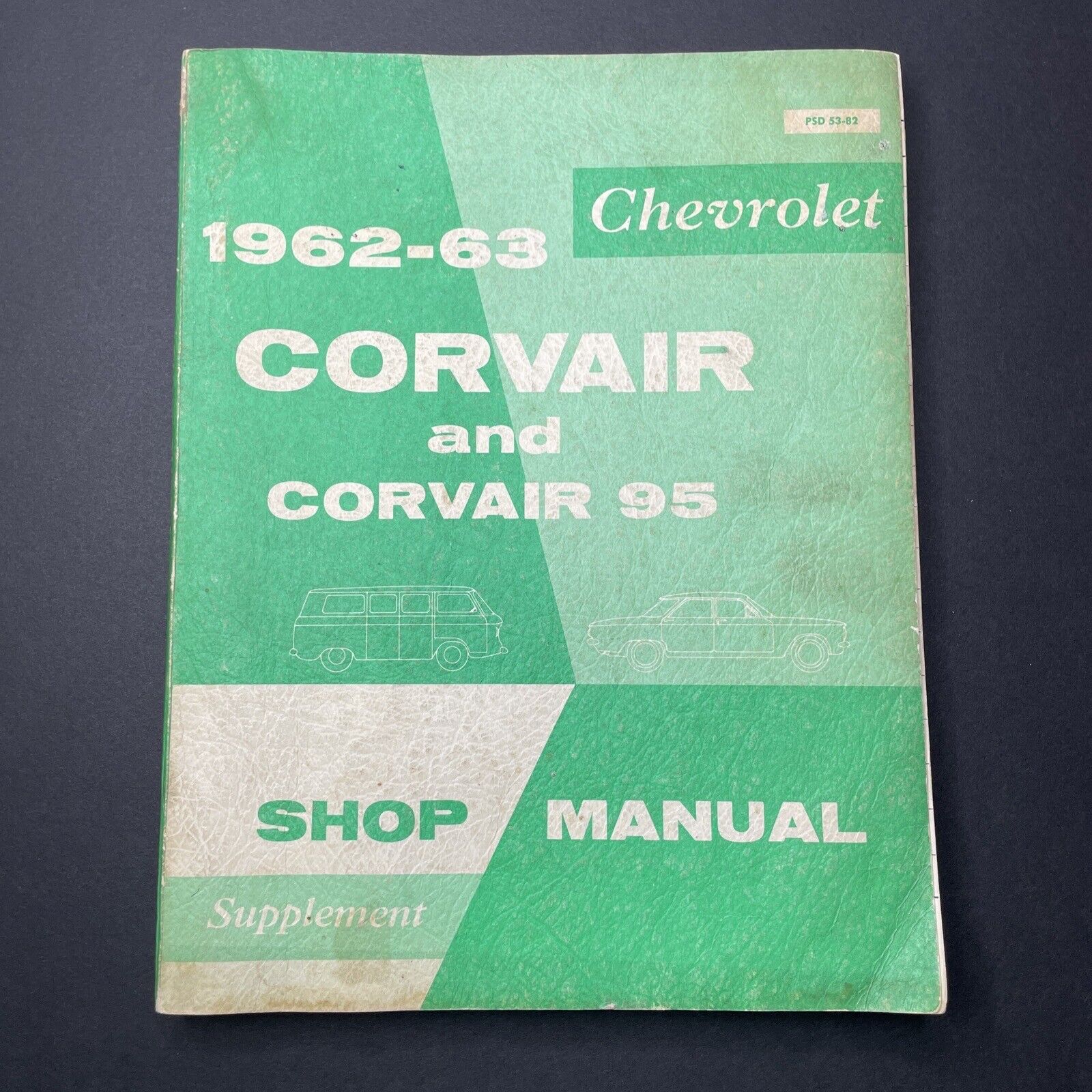 1962 1963 Chevy Chevrolet Corvair Canada Original OEM Owners Shop Repair Manual