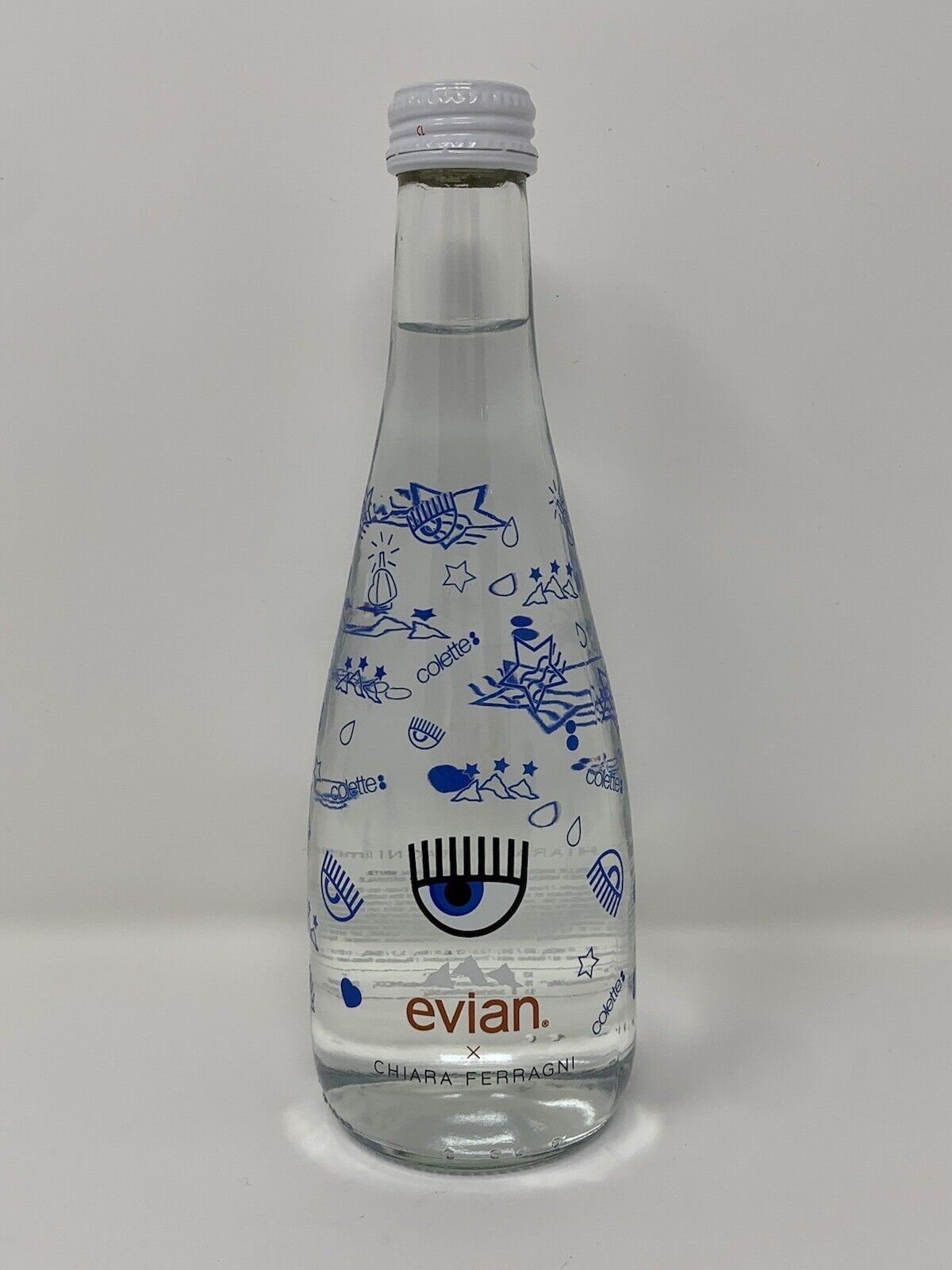 Colette Paris x Evian Water - Limited Edition Bottle NEW / UNOPENED Very Rare