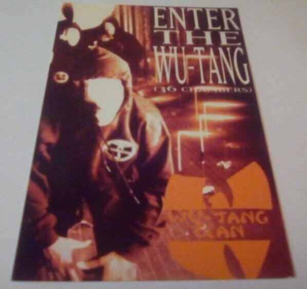 Wu-Tang clan/N°5/Postcard Postkarte/10x15cm