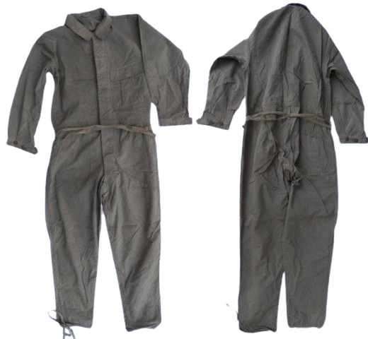 Former Japanese Army Coverall Cotton Clothes 1944 Military WW2 IJA T202402Y