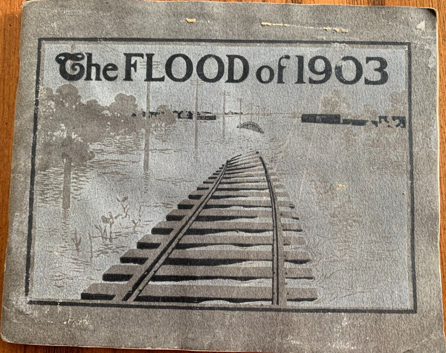 The Flood Of 1903 The Alton-Chicago Railway Photobook 1903