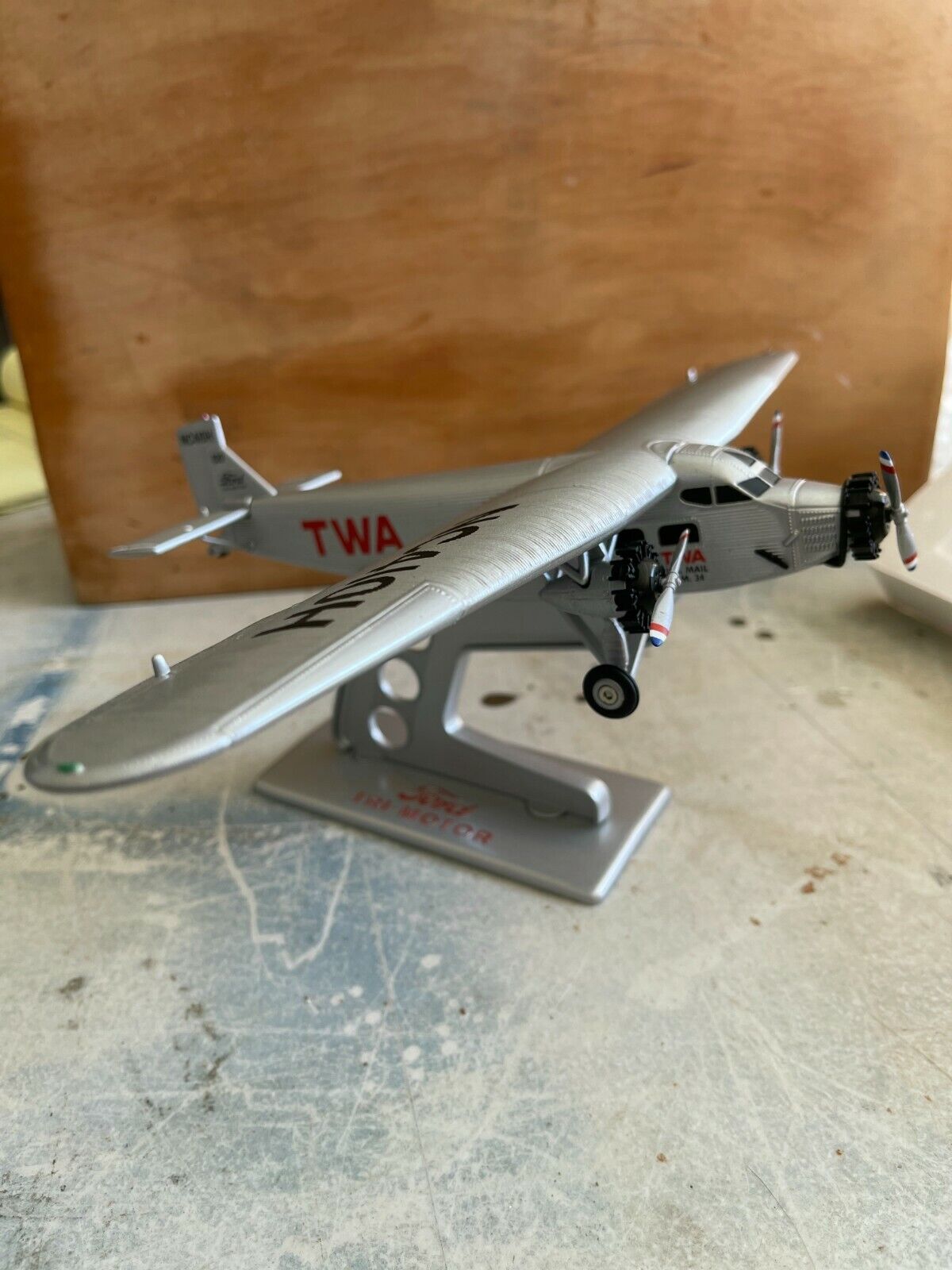 Vintage Metal Aircraft bank Models