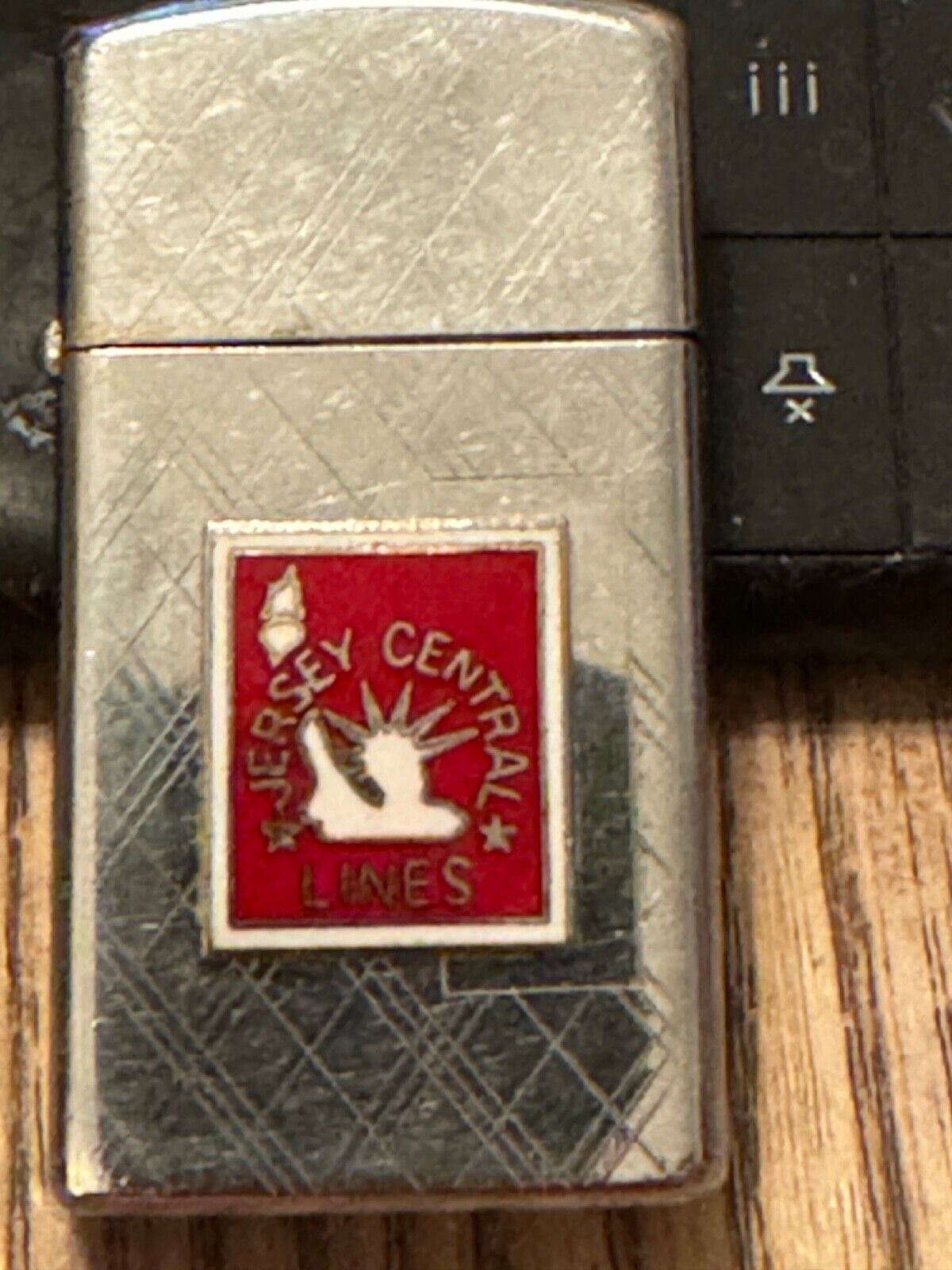 Zippo Lighter Jersey Central Lines Railroad