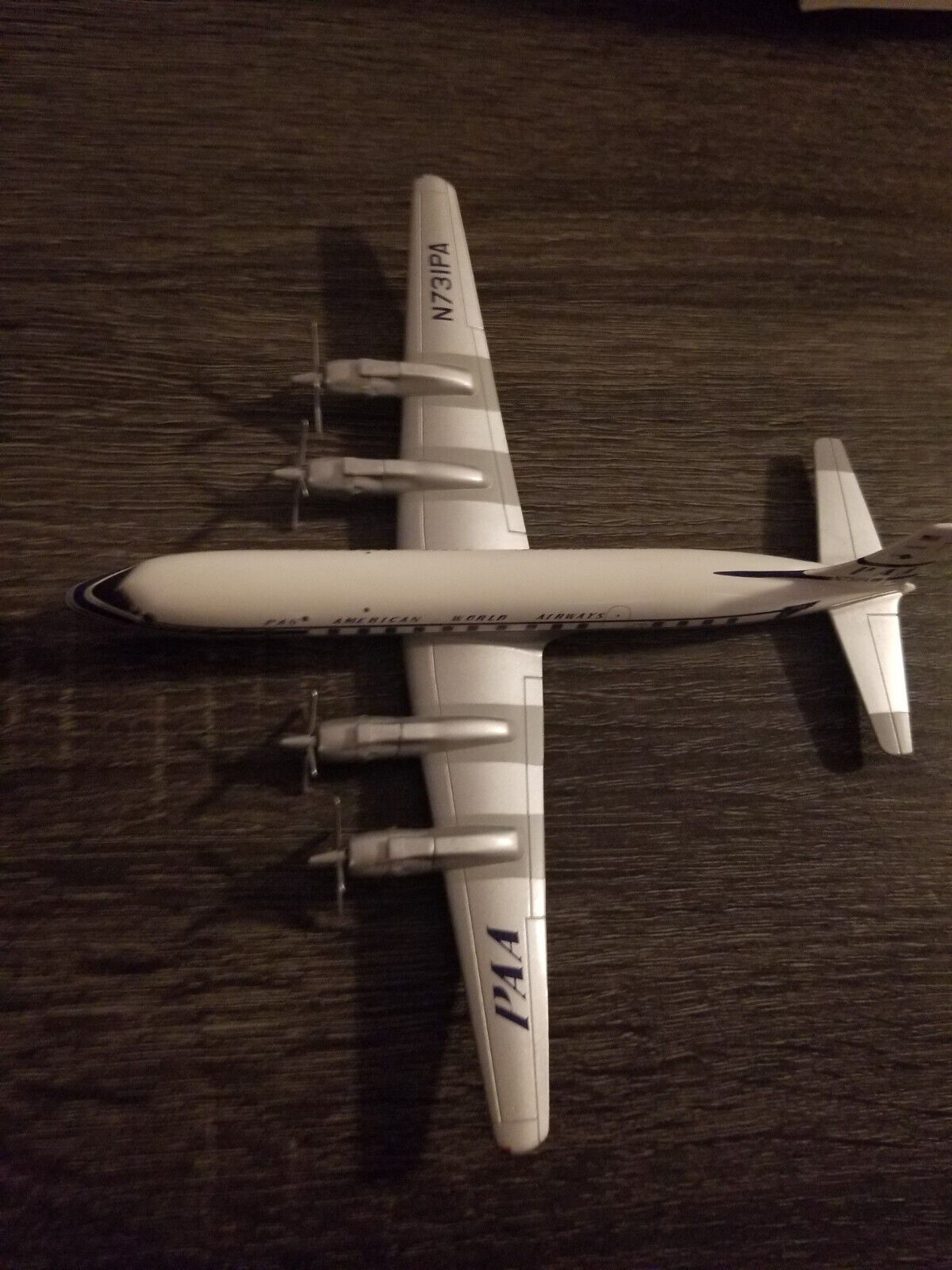 Pan American World Airways N731PA Model Plane
