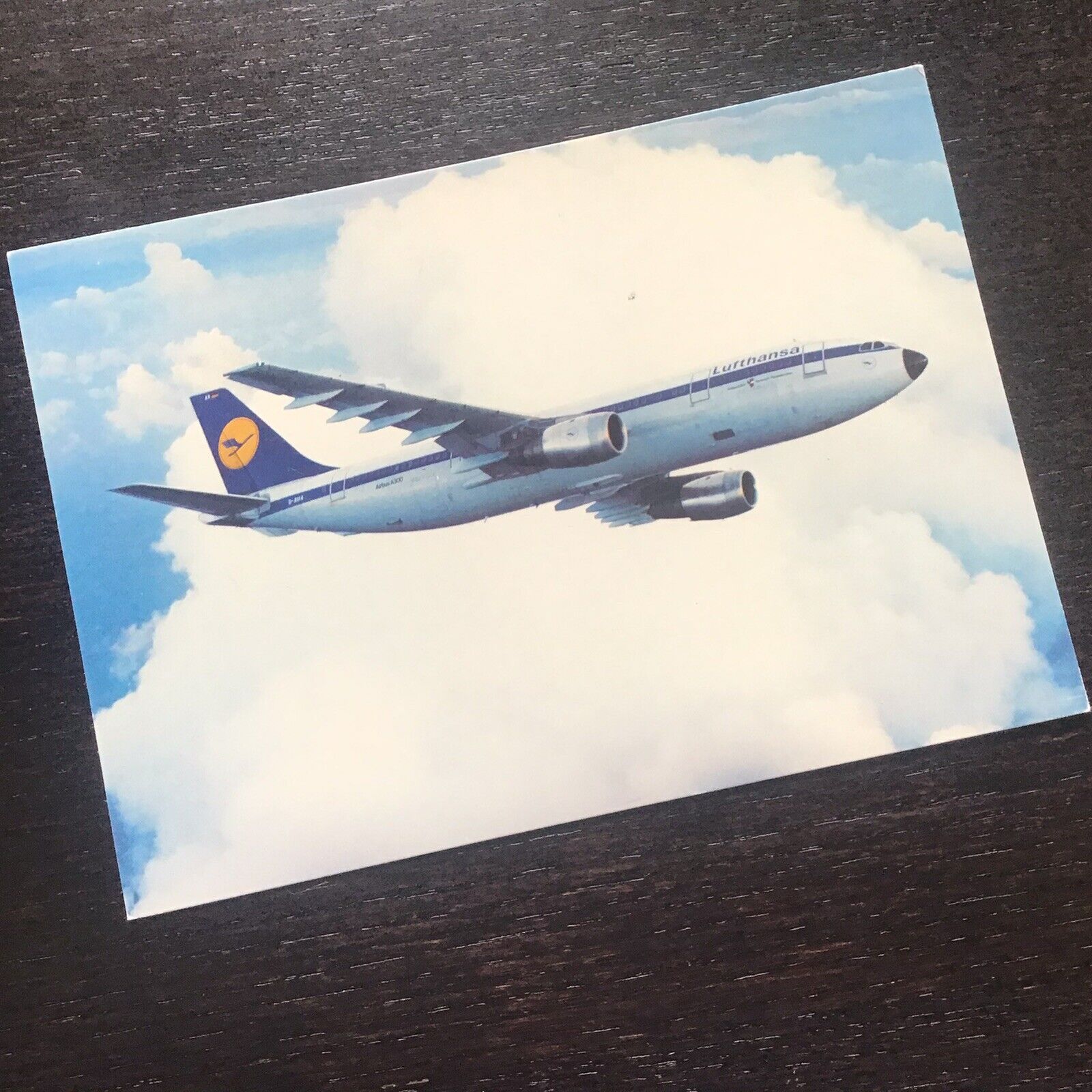 Lufthansa Airlines Postcard - Airbus A-300 - Unposted Card