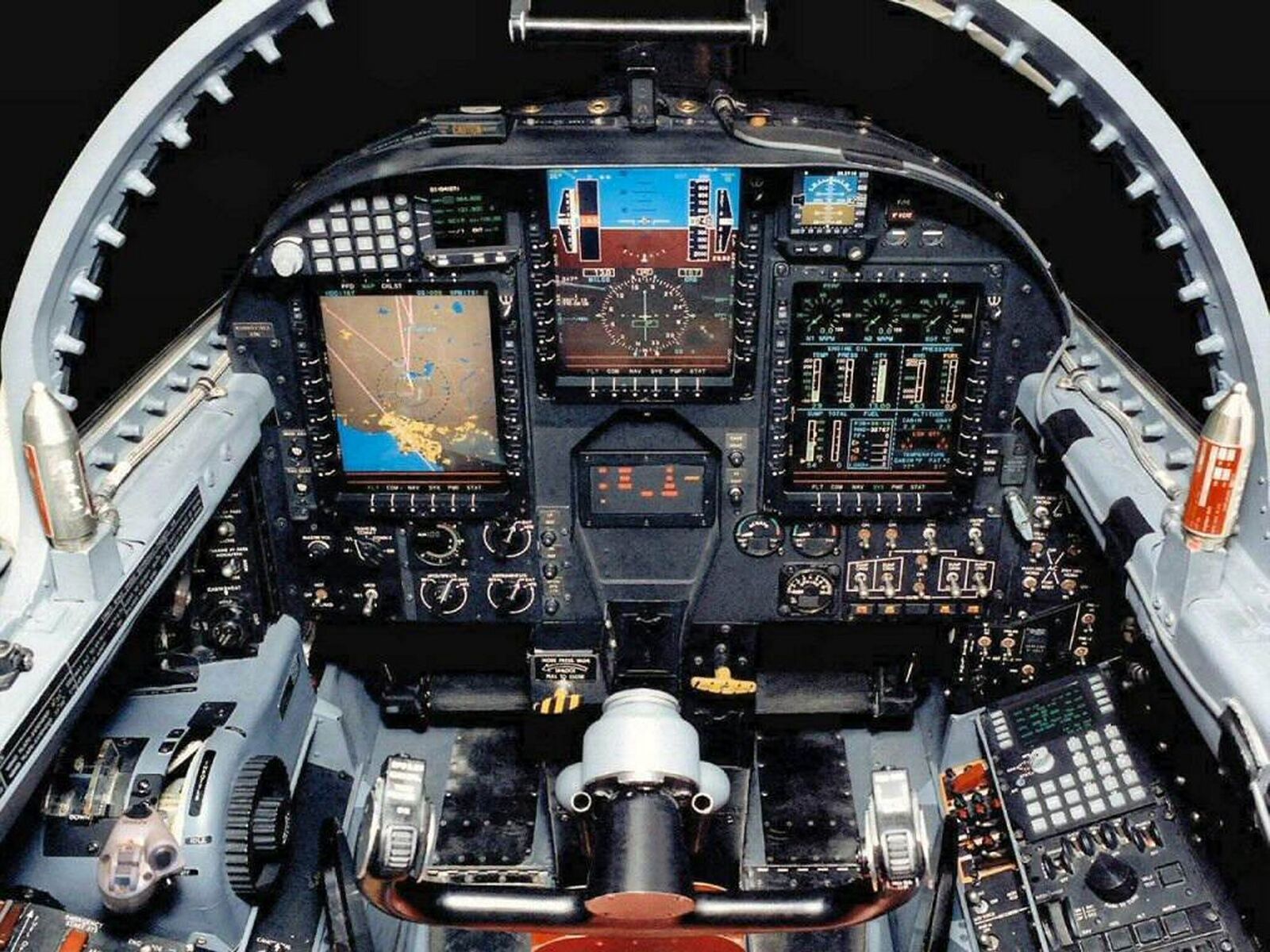 U2 DRAGON LADY Aircraft Cockpit Photo (189-a)
