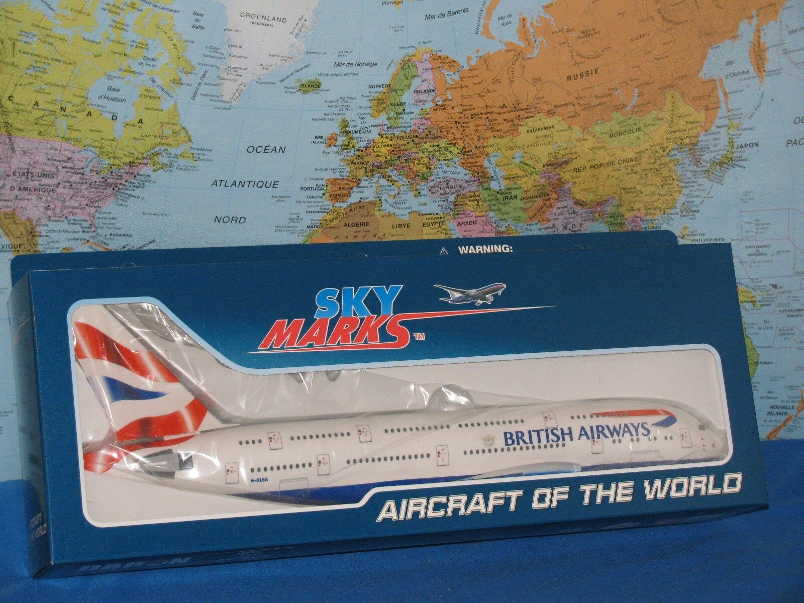 1/200 SKYMARKS BRITISH AIRWAYS AIRBUS A380-800 W/GEAR AIRCRAFT MODEL *BRAND NEW*