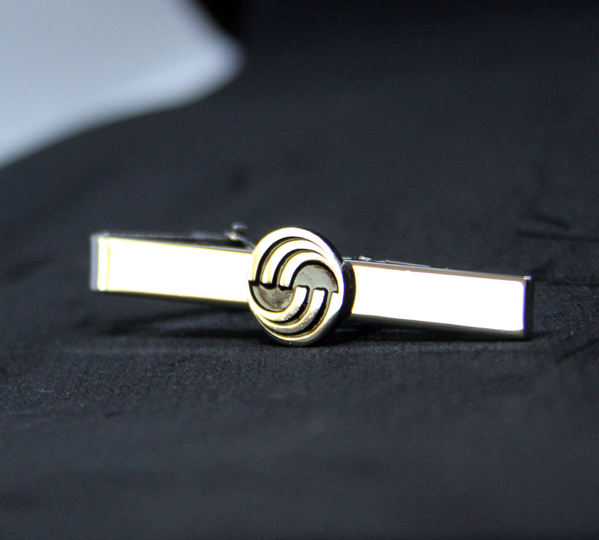 Tiebar Tie ClaspTie Clip Bar Airbus Company SILVER with logo for Pilots Crew