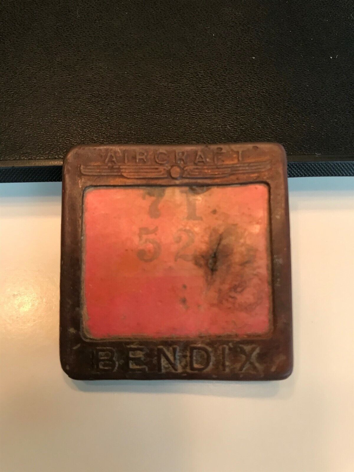 World War II Era Bendx Air Employee ID Badge Pinback