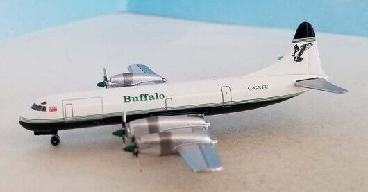 Aeroclassics AC411125 Buffalo Airways L-188 Electra C-GXFC  Diecast 1/400 Model