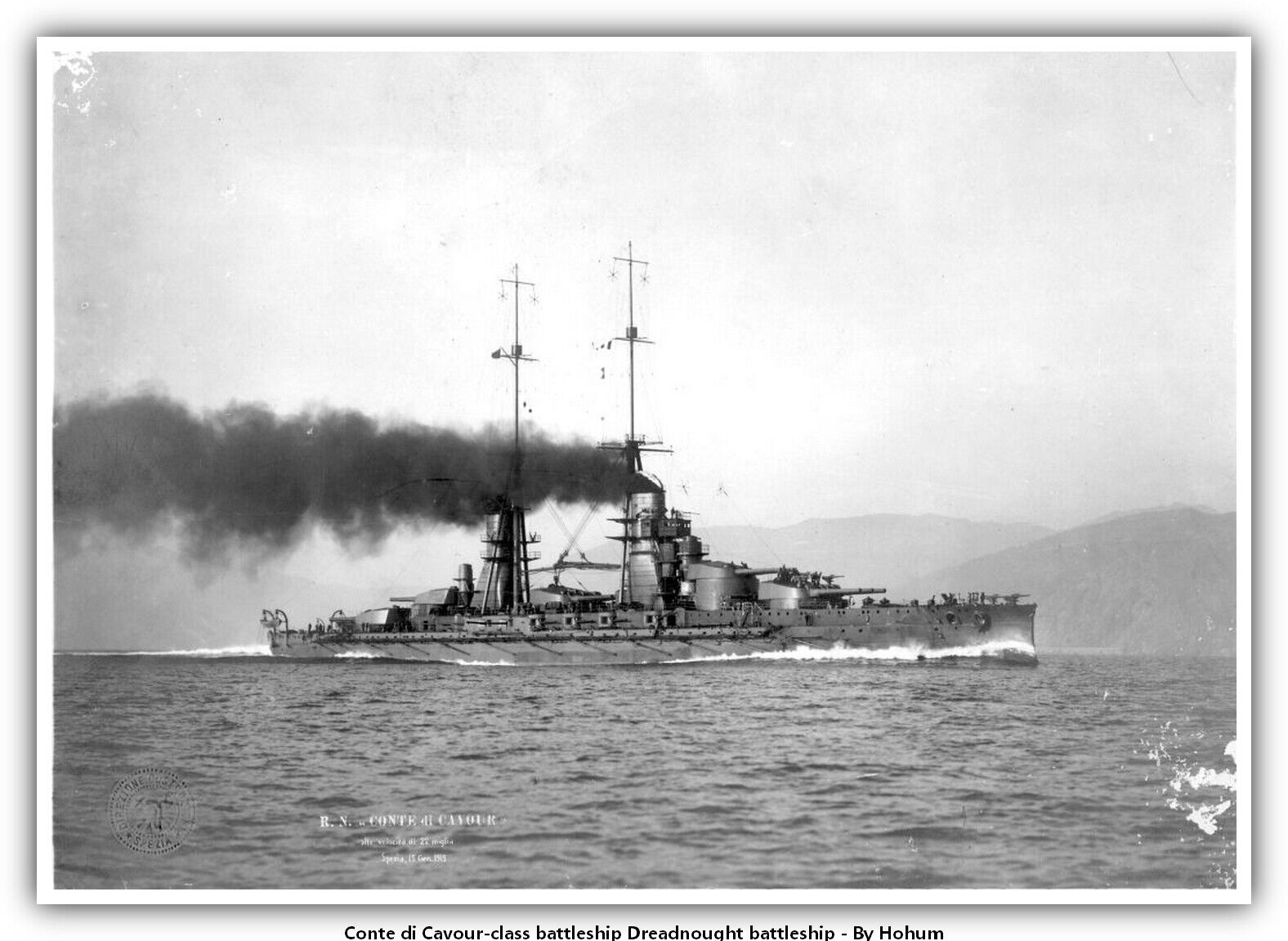 Conte di Cavour-class battleship Dreadnought battleship