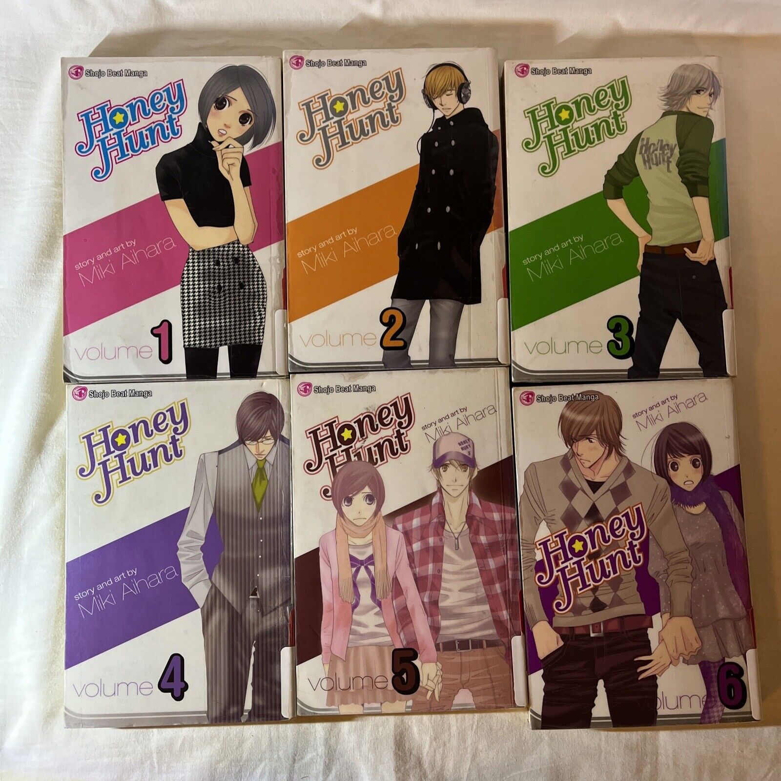 Honey Hunt Complete Manga Volumes 1-6 ENGLISH Viz Media Miki Aihara, Shojo Beat