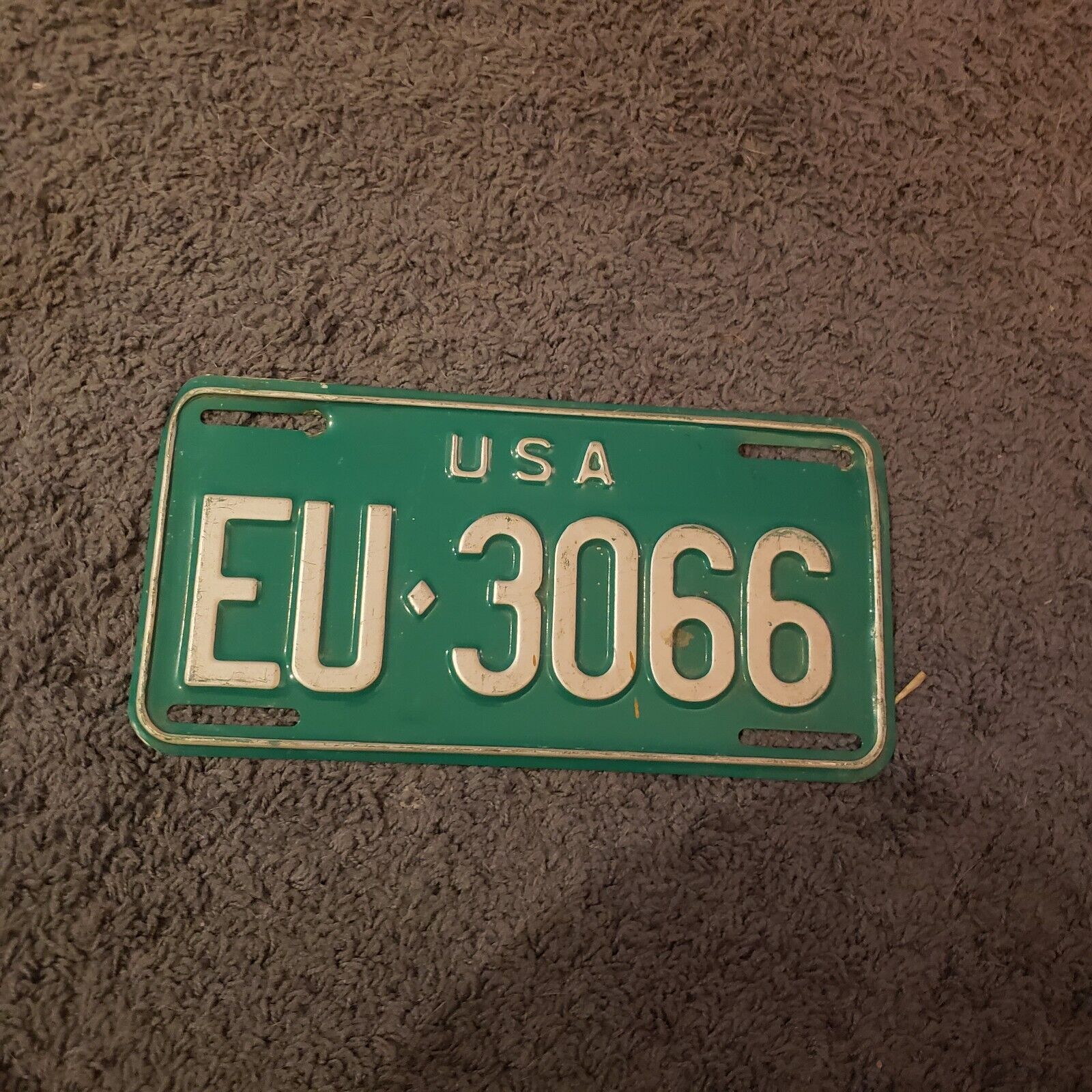 USA EUROPEAN LICENSEPLATE IN EUROPE FROM 1966 THRU THE 70\'S FROM INFO ON WEBSITE