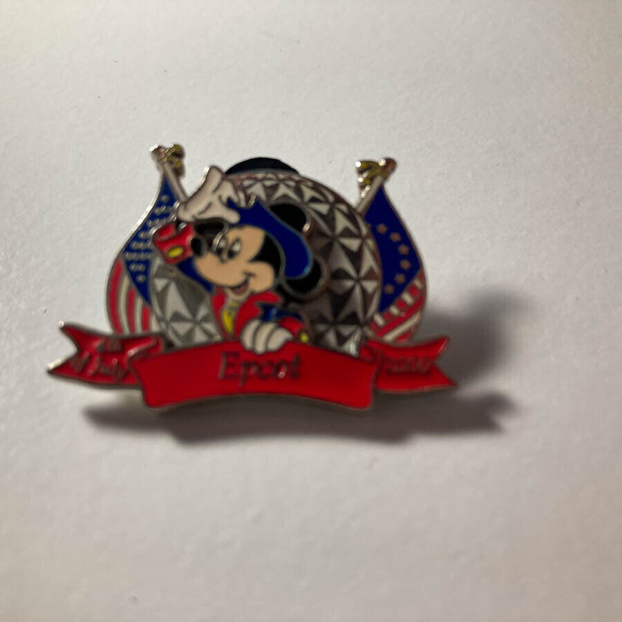 Disney  Mickey Mouse Epcot Fouth of July 2000 Pin